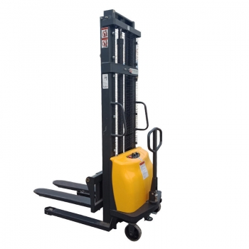 1.5T全新款半電動(dòng)輕型堆高車(chē)可自由提升的半電動(dòng)托盤(pán)堆高車(chē)