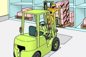 根據(jù)電動液壓叉車事故分析操作失誤點